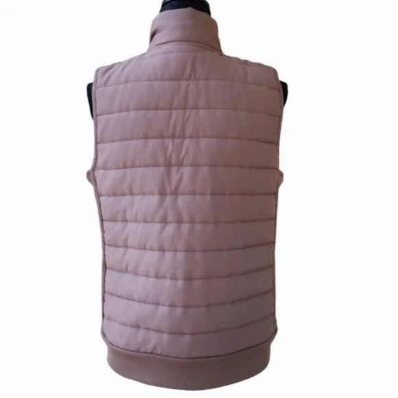 Reebok Getaway Deep Taupe Quilted Outdoor Vest (M) - Picture 7 of 16